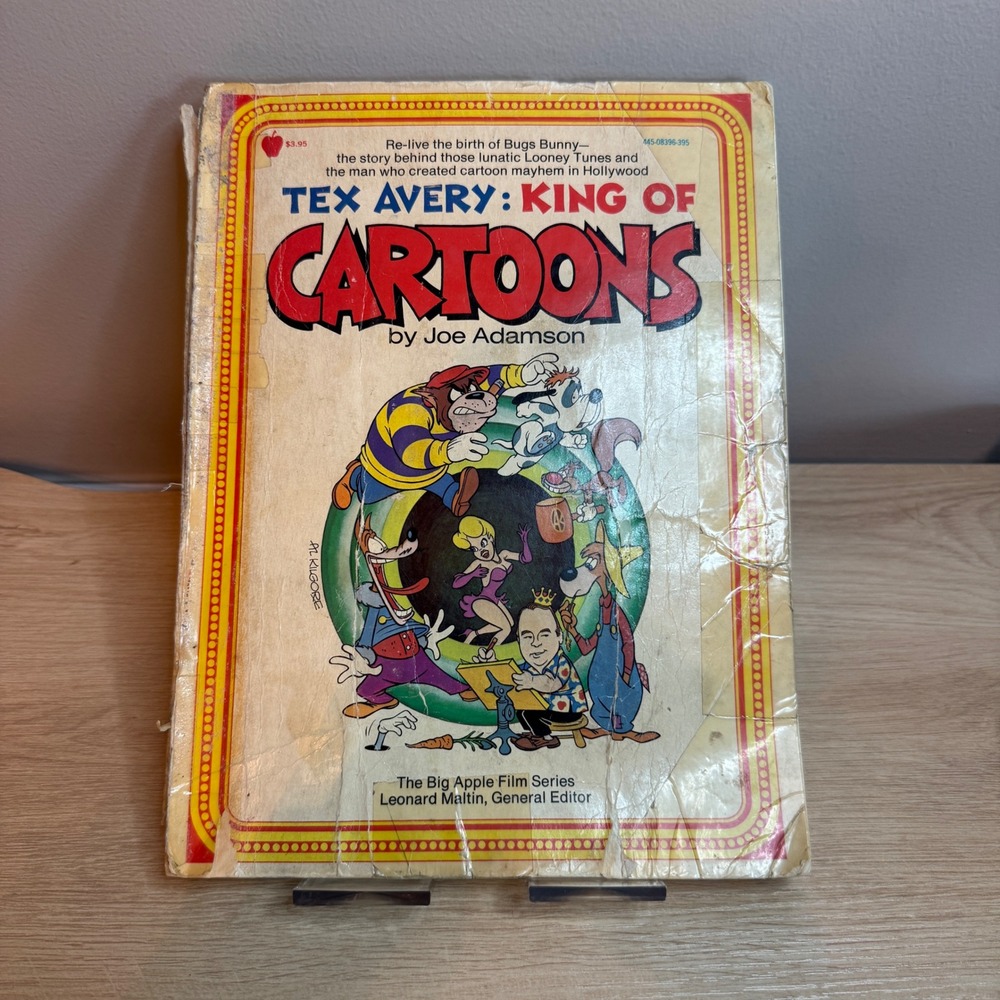 Tex Avery King of Cartoons Joe Adamson 1975 Paperback First Edition Leo Maltin